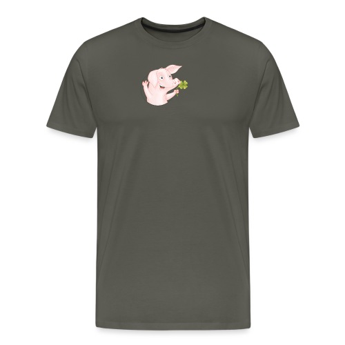 Glücksschwein - Männer Premium T-Shirt