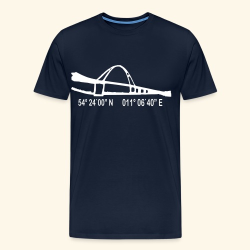 Fehmarnsundbruecke - Männer Premium T-Shirt
