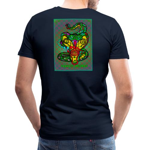 Parvati Cobra Snake by Hamster Art - Men's Premium T-Shirt