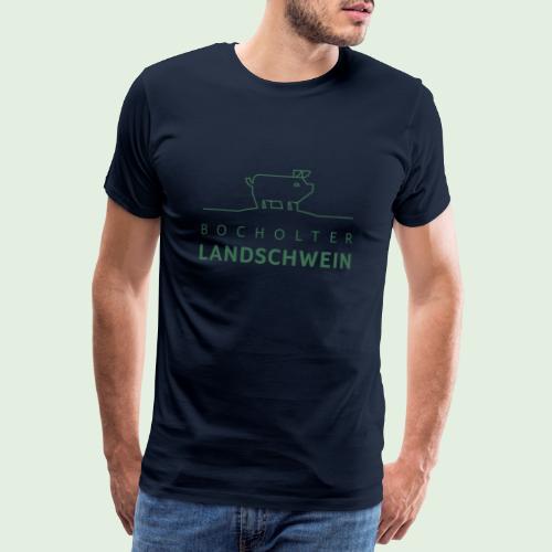 Bocholter Landschwein pur - Männer Premium T-Shirt