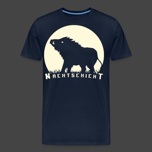 Nachtschicht bei Schweinesonne - Jägershirt - Männer Premium T-Shirt