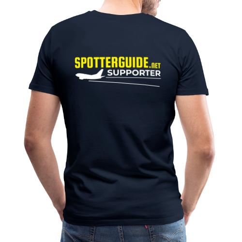 Spotterguide.net Supporter - Premium-T-shirt herr