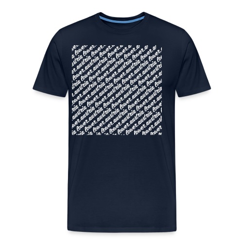 lowA schrift schräg weiss - Männer Premium T-Shirt