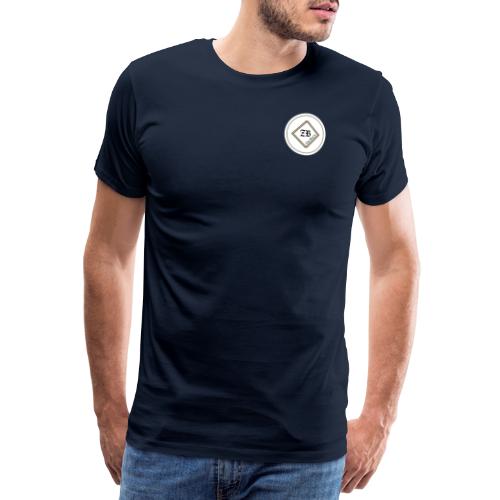 Kreislogo Zua Blos'n vorne und hinten - Männer Premium T-Shirt