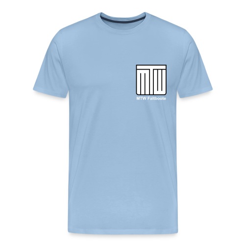 mtw logo weisser text spreadshirt - Männer Premium T-Shirt