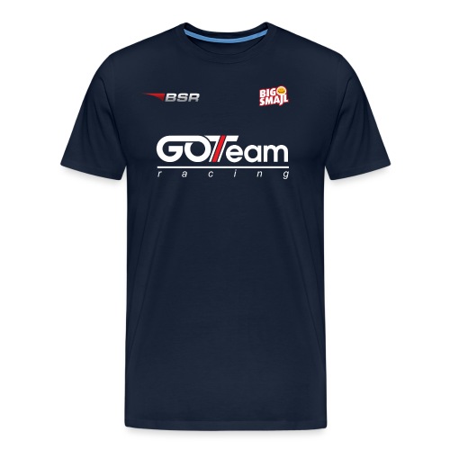 GOTeam T-shirt back logo - Premium-T-shirt herr