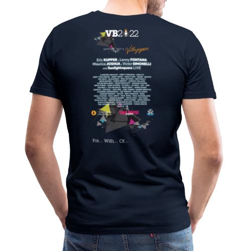 VB2022 Official. Dark Garment Design - Men's Premium T-Shirt