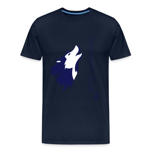 1024_LOGO_blue_ - Männer Premium T-Shirt