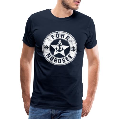 FÖHR Nordsee Emblem Insel Föhr Nordsee vintage - Männer Premium T-Shirt