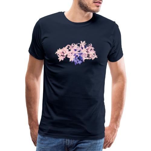 Hyazinthe Frühling Spring - Männer Premium T-Shirt