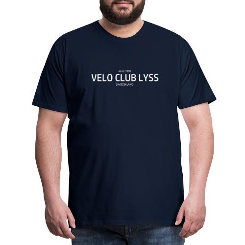 Schriftzug Weiss - Männer Premium T-Shirt