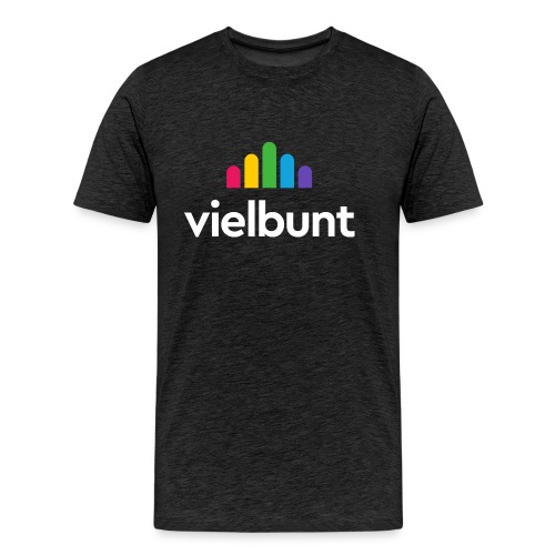 vielbunt Logo ohne Claim - Männer Premium T-Shirt