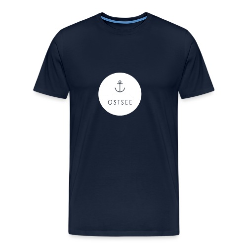 Ostsee Button - Männer Premium T-Shirt