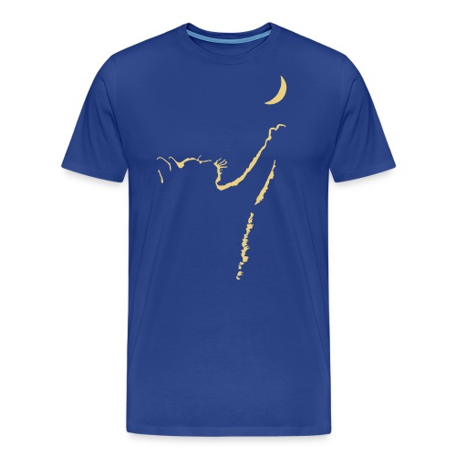 Vorschau: cat moon - Männer Premium T-Shirt