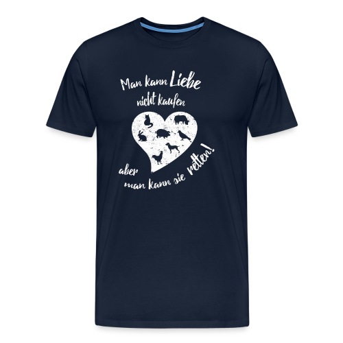 Liebe retten ♥ - Männer Premium T-Shirt
