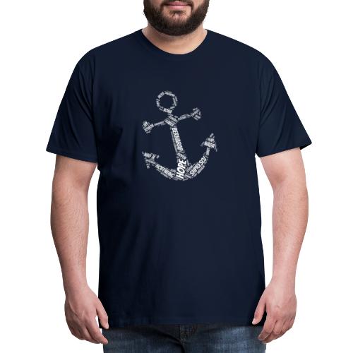 Hoffnung International Anker Symbol - Männer Premium T-Shirt