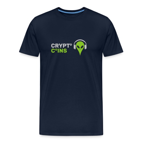 Kryptomønter - Herre premium T-shirt