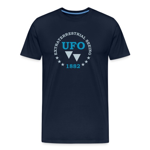 UFO 1882 Udenjordisk Seeing - Herre premium T-shirt