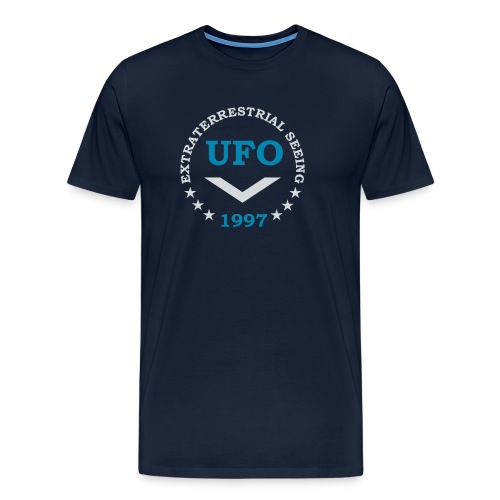 UFO 1997 Udenjordisk Seeing - Herre premium T-shirt