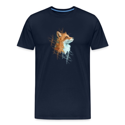 Happy the Fox - Männer Premium T-Shirt