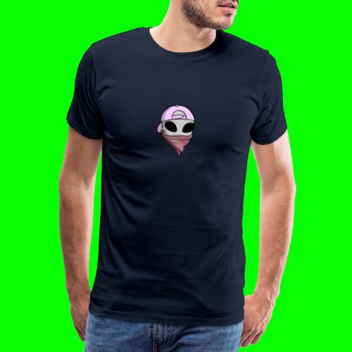 gangsta alien logo - Maglietta Premium da uomo
