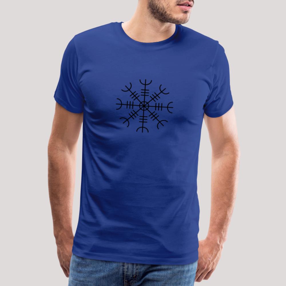 Aegishjalmur - Männer Premium T-Shirt Königsblau