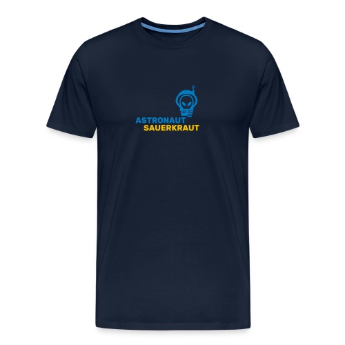 Astronaut Sauerkraut - Herre premium T-shirt