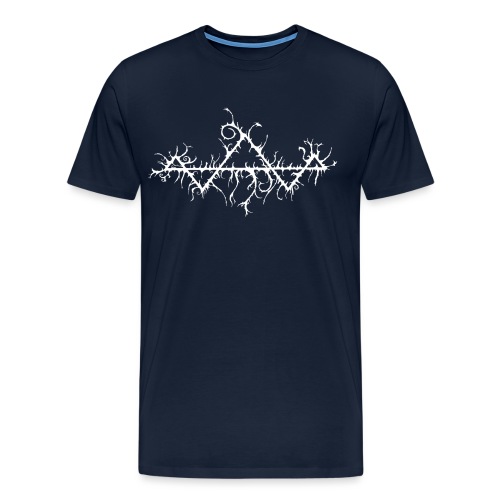 Isurus Virus Logo White - Men's Premium T-Shirt