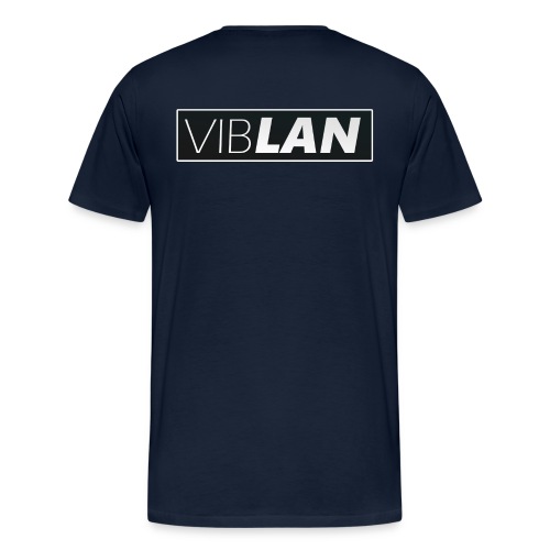 VibLAN Logo png - Herre premium T-shirt