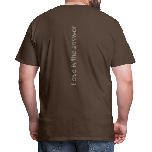 Love is the answer - Männer Premium T-Shirt