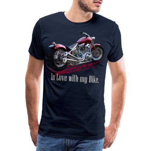 In Love with my Bike - Männer Premium T-Shirt