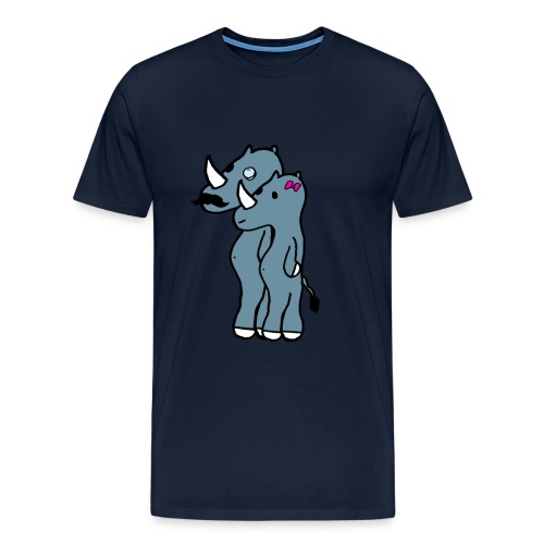 rino hommies - Men's Premium T-Shirt