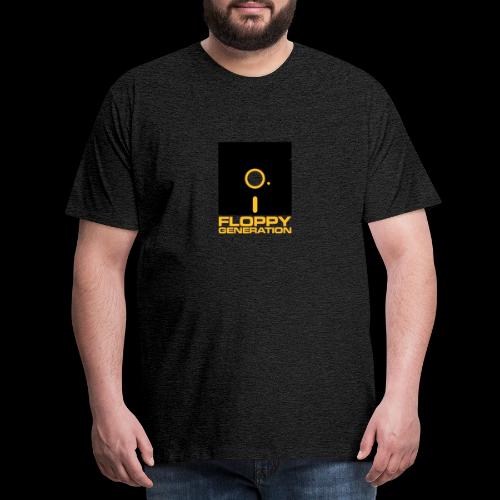 Floppy Generation 5 1/4 - Premium-T-shirt herr