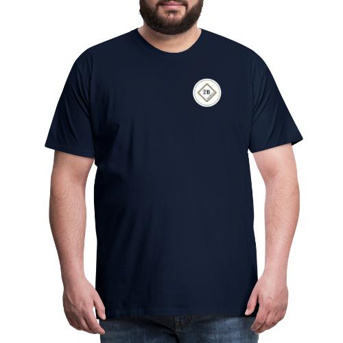 Kreislogo Zua Blos'n vorne und hinten - Männer Premium T-Shirt