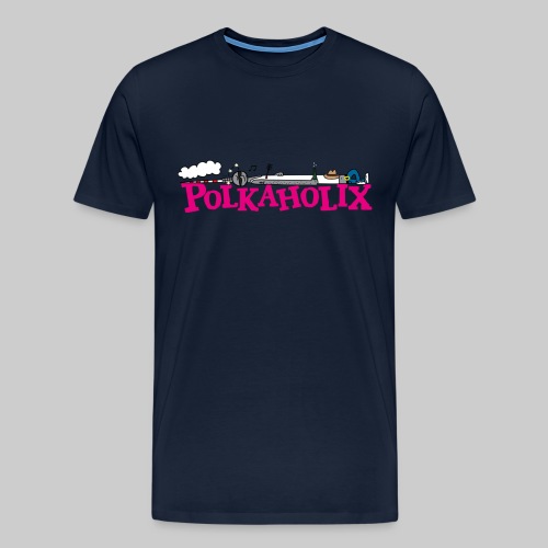 PHX Schriftzug + TV Man - Men's Premium T-Shirt