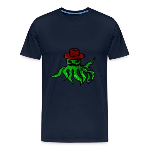 Octopus with hat - Men's Premium T-Shirt