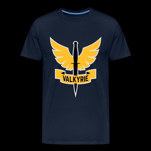 Yellow Valkyrie Logo - Men's Premium T-Shirt