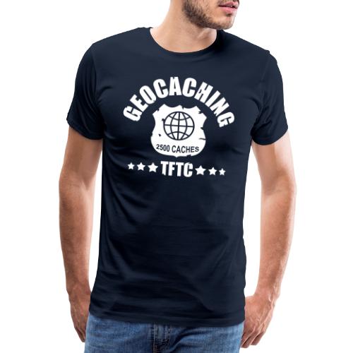 geocaching - 2500 caches - TFTC / 1 color - Männer Premium T-Shirt