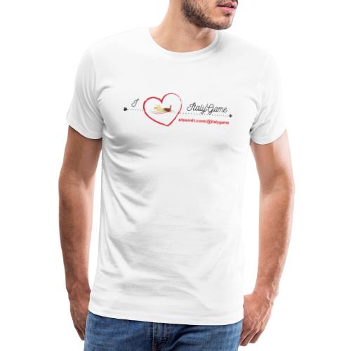 iloveitalygame - Maglietta Premium da uomo