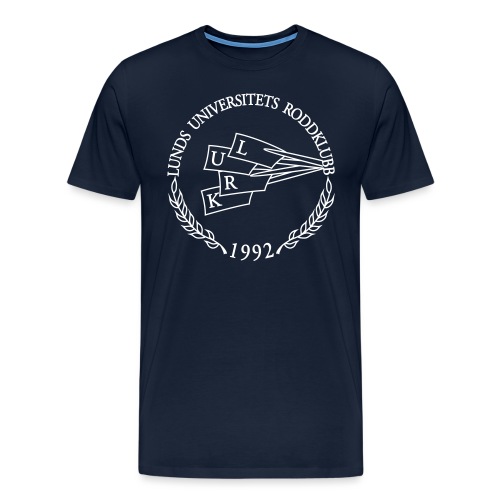LURK blue logo print - Men's Premium T-Shirt
