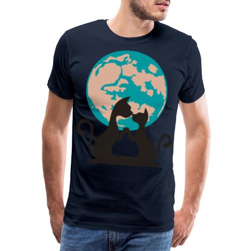 2 chats planète 1 - T-shirt Premium Homme