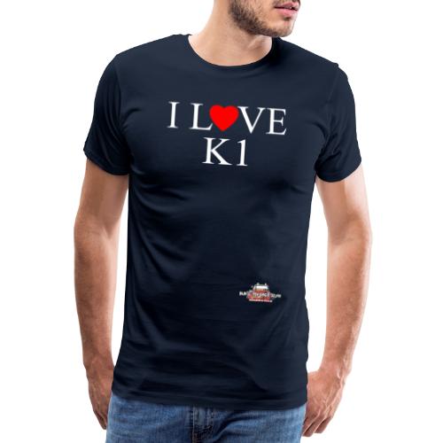 I- love K1 - Maglietta Premium da uomo