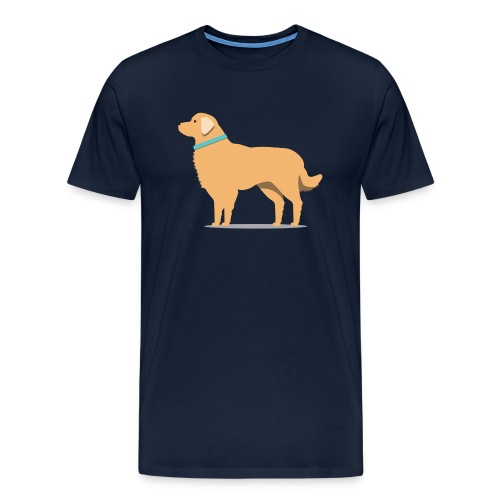 goldenretriever png - Männer Premium T-Shirt