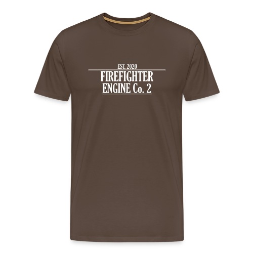 Firefighter ENGINE Co 2 - Herre premium T-shirt