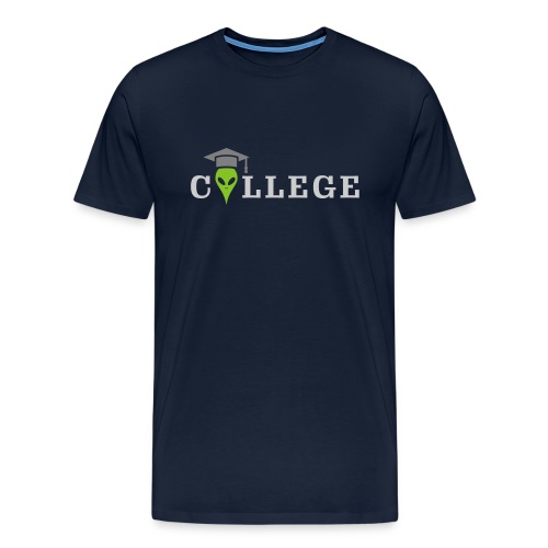 college - Men's Premium T-Shirt