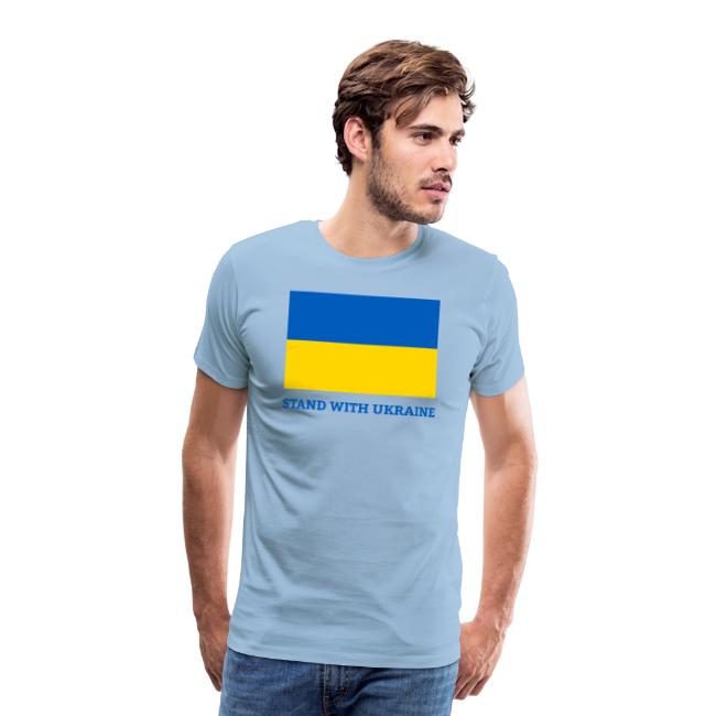 Stand with Ukraine Flagge Support & Solidarität