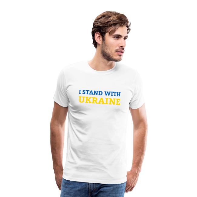 "I stand with Ukraine" Support & Solidarität