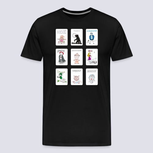 Standard Spielkarten - Männer Premium T-Shirt