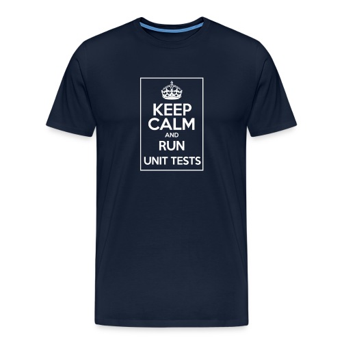Run Unit Tests light - Men's Premium T-Shirt