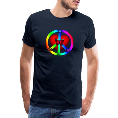 Peace Butterfly - Männer Premium T-Shirt